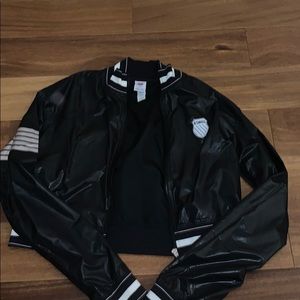 Cropped K-Swiss Sweater